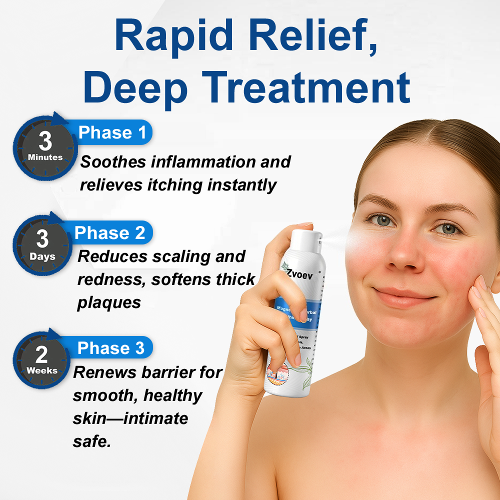 ✅ Official Store: Zvoev Magnesium Herbal Psoriasis Spray 👩‍⚕️ TGA certified