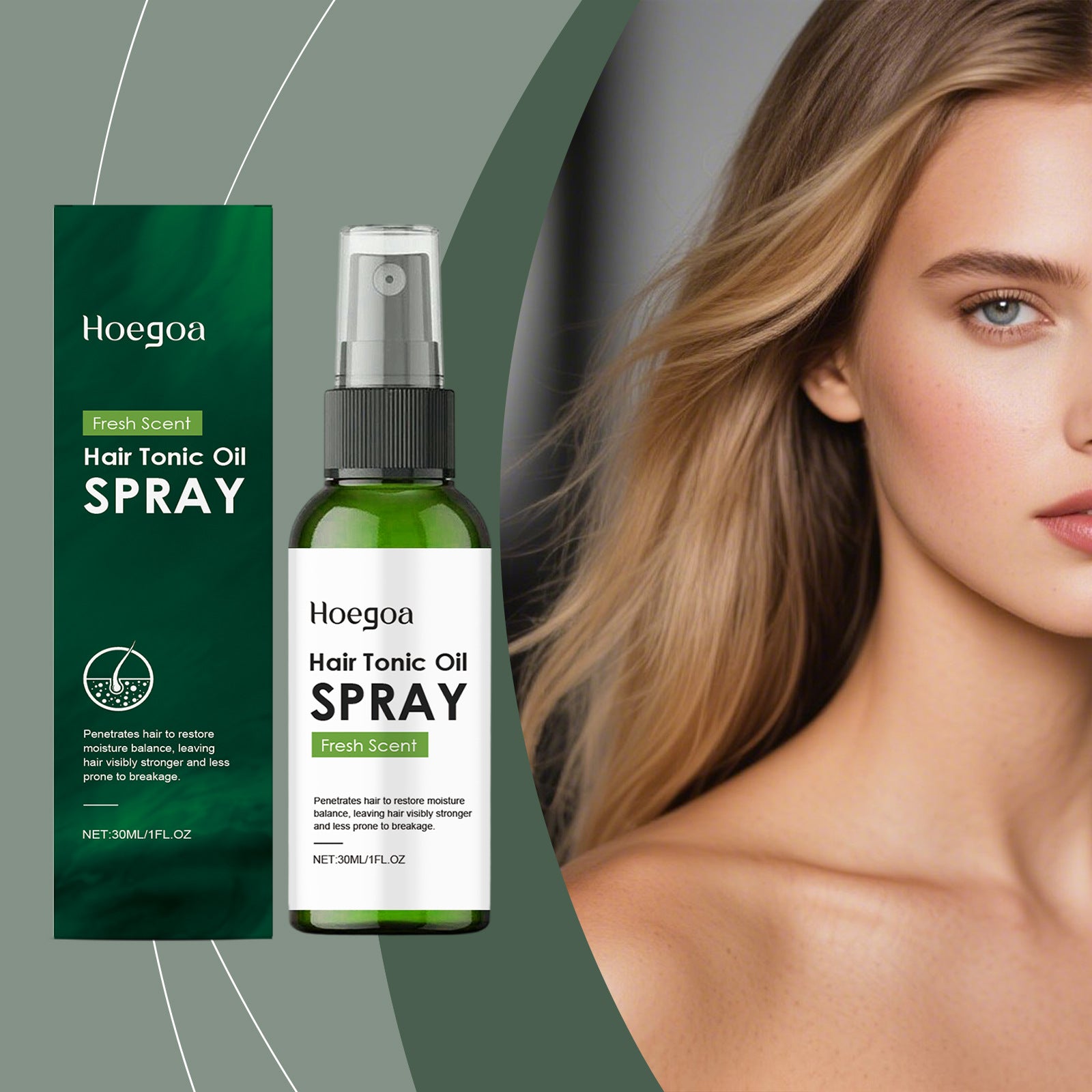 HOEGOA Hair Oil Spray