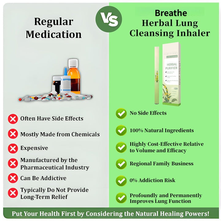 Breathe Mullein Relaxation Stick – Soothes Lungs, Detoxifies, Freshens Breath