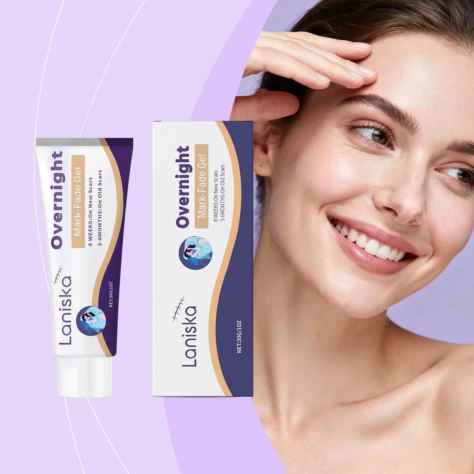 LANISKA Nighttime Skin Care Gel