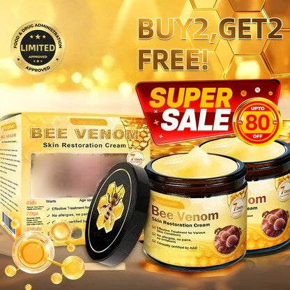 ✨Newly developed Bee Venom Skin Repair Cream⏰ Last day 80% off 💕