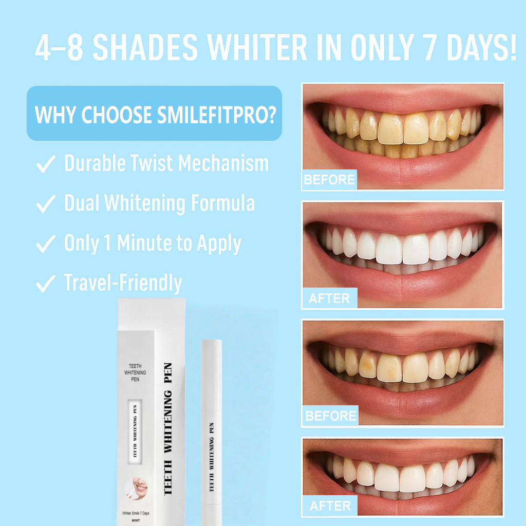 Recommended by renowned dentists:Teeth Whitening Pen