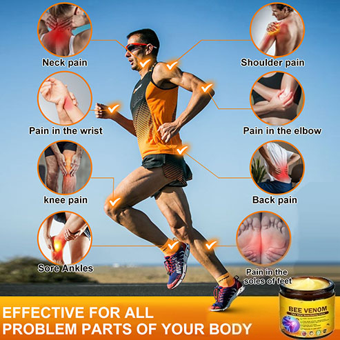 HOUKEA® Bee Venom Pain-Relief Bone Healing Cream ⏰